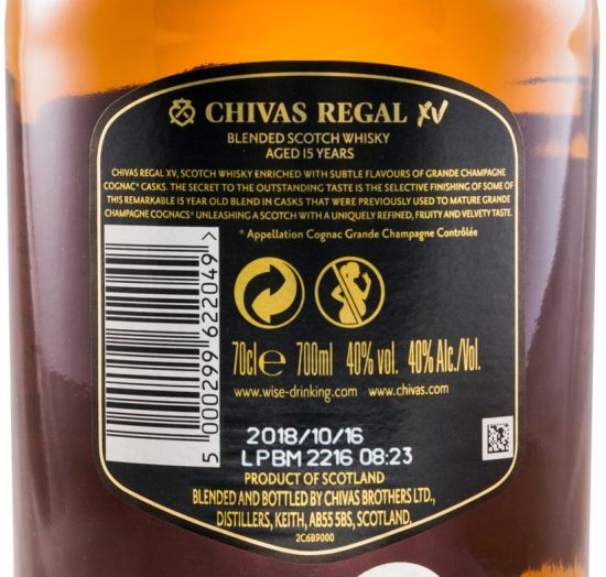 Chivas Regal XV 15 anos