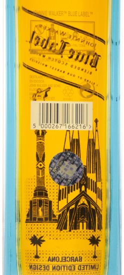 Johnnie Walker Blue Label Barcelona Edição Limitada