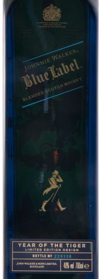 Johnnie Walker Blue Label Year of the Tiger Edição Limitada