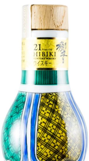 Suntory Hibiki Single Malt 21 anos (garrafa em cerâmica) 60cl