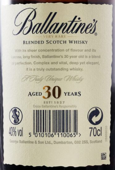 Ballantine's 30 years