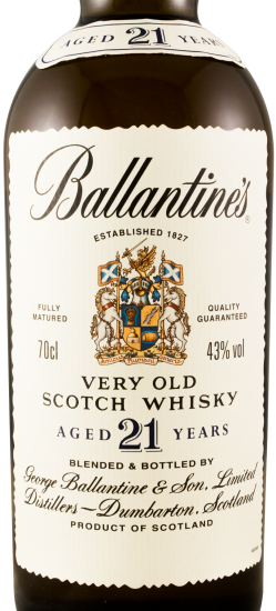 Ballantine's 21 anos (rótulo antigo)