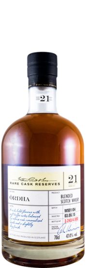 Ordha Rare Cask Reserves 21 anos