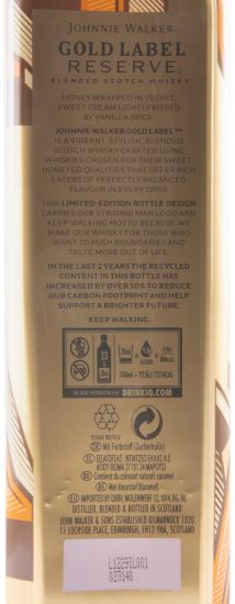 Johnnie Walker Gold Label 200 Years Limited Edition