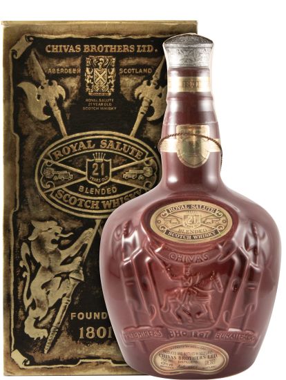 Royal Salute 21 anos 43% (garrafa antiga) 75cl
