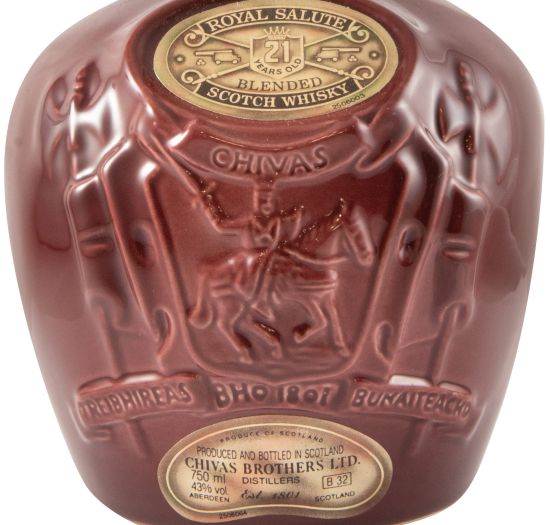 Royal Salute 21 anos 43% (garrafa antiga) 75cl