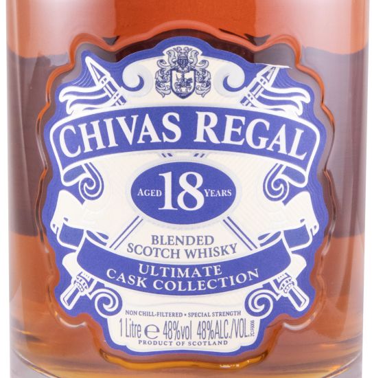Chivas Regal Ultimate Cask Collection Japonese Oak Edição Limitada 18 anos 1L