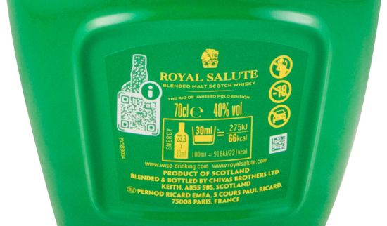 Royal Salute The Rio de Janeiro Polo Edition 21 anos