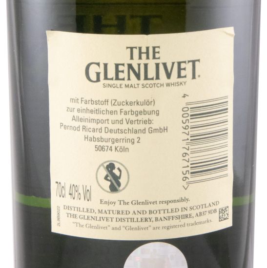 Glenlivet Single Malt 12 anos