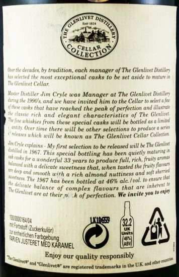 1967 Glenlivet Malt