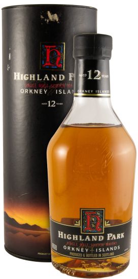 Highland Park 12 anos (década de 90)