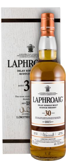 Laphroaig Edição Limitada 30 anos