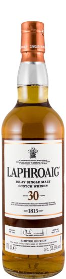 Laphroaig Edição Limitada 30 anos