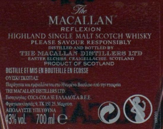 Macallan Reflexion