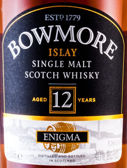 Bowmore Enigma 12 anos 1L