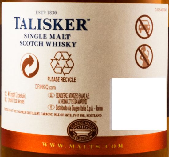 Talisker 30 anos