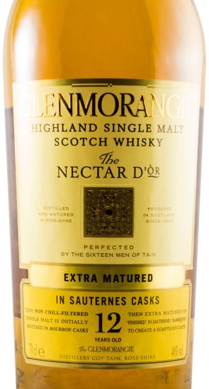 Glenmorangie Nectar D'Or 12 years w/Glasses