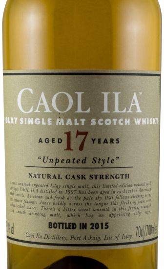 Caol Ila Unpeated Style 17 anos