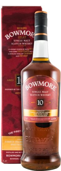 Bowmore Inspired by Devil's Casks Series 10 anos 1L