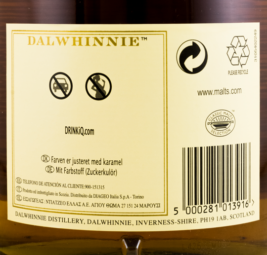 1997 Dalwhinnie Oloroso (engarrafado em 2014)