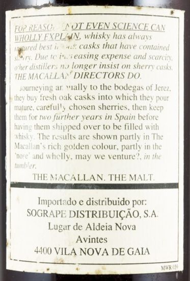 1976 Macallan 18 years