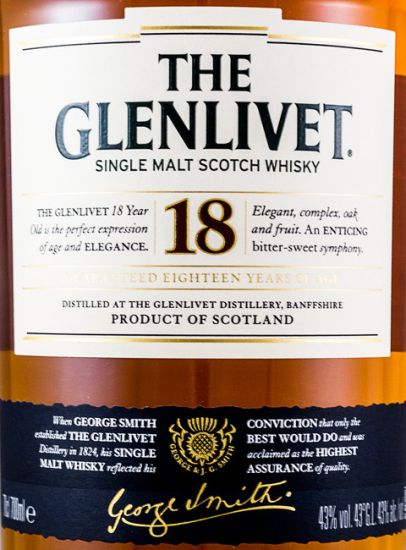 Glenlivet 18 anos