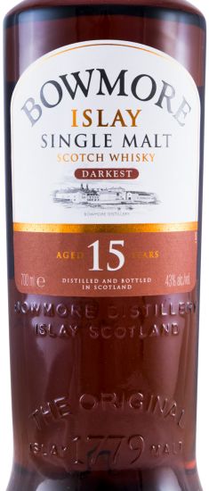 Bowmore Darkest Sherry Cask Finish 15 years