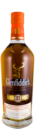 Glenfiddich Reserva Rum Cask Finish 21 anos