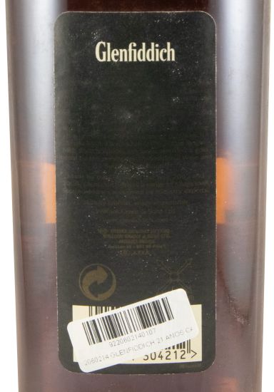 Glenfiddich Caribbean Rum Cask 21 anos