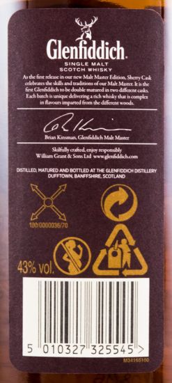 Glenfiddich Masters Sherry Cask