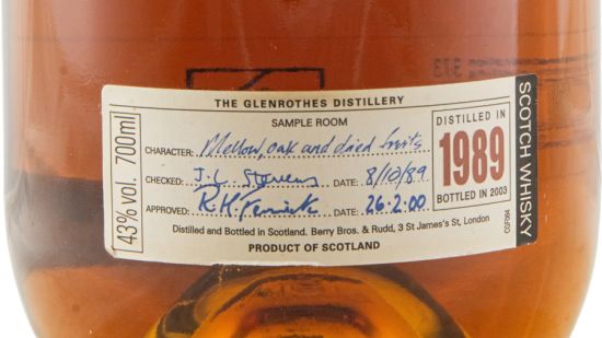 1989 Glenrothes Vintage