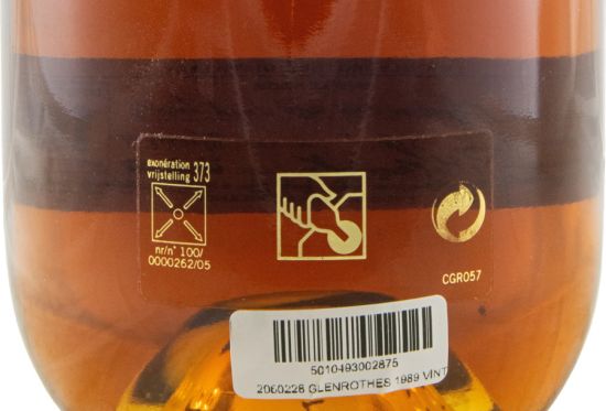 1989 Glenrothes Vintage