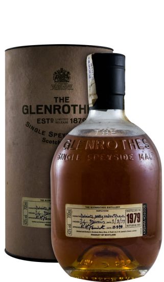 1979 Glenrothes 1979 (engarrafado em 1995)