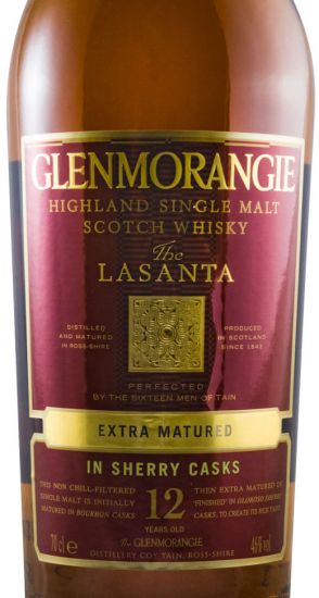 Glenmorangie 12 anos Lasanta c/Copos