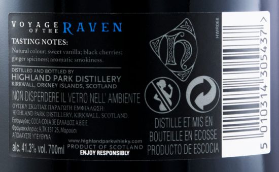 Highland Park Voyage of The Raven