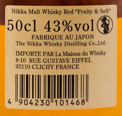 Nikka Red Pure Malt c/Caderno 50cl