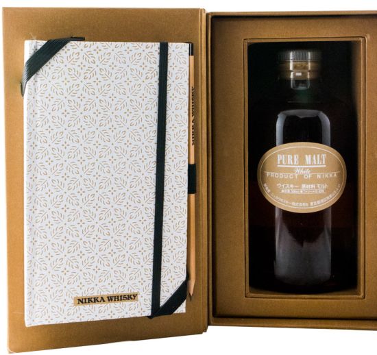 Nikka White Pure Malt c/Caderno 50cl