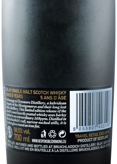 Bruichladdich Octomore Edition 07.2 Scottish Barley 208 PPM