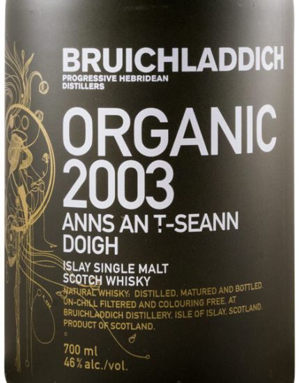 2003 Bruichladdich Organic