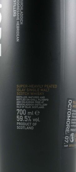 Bruichladdich Octomore 07.1 Ochdamh-Mor 208 PPM