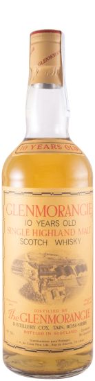 Glenmorangie 10 anos 43% 75cl (rótulo antigo)