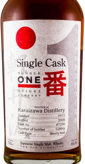1972 Karuizawa Single Cask N.º 7290