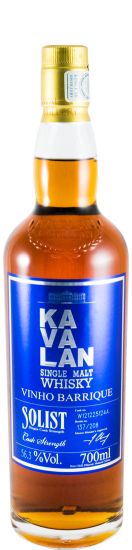 Kavalan Solist Vinho Barrique Single Malt 56.3%