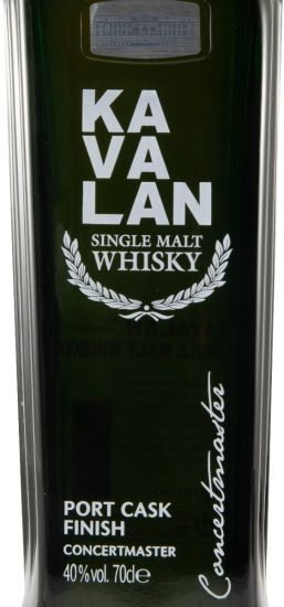 Kavalan Concertmaster Port Cask Finish