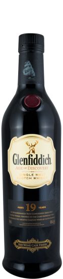 Glenfiddich 19 anos Age of Discovery Red Wine Cask