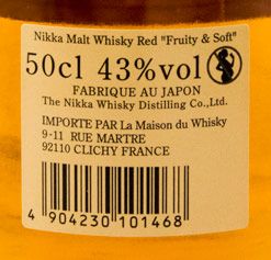 Nikka Red Pure Malt 50cl