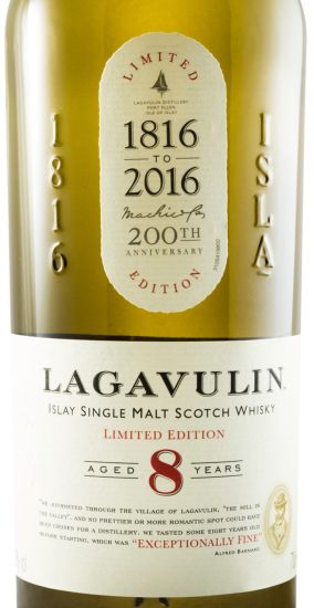 Lagavulin 200 Anos Edição Limitada 8 anos