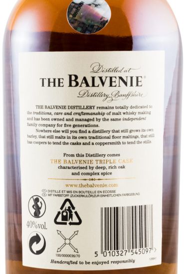 Balvenie 25 anos Triple Cask