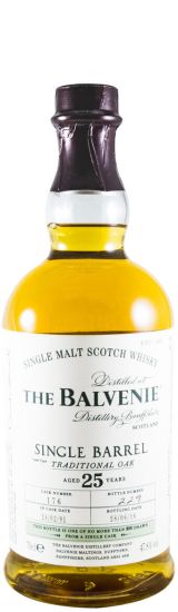 Balvenie 25 anos Single Barrel Traditional oak