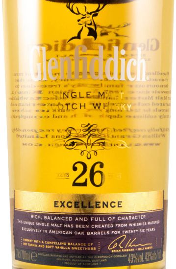 Glenfiddich Excellence 26 anos